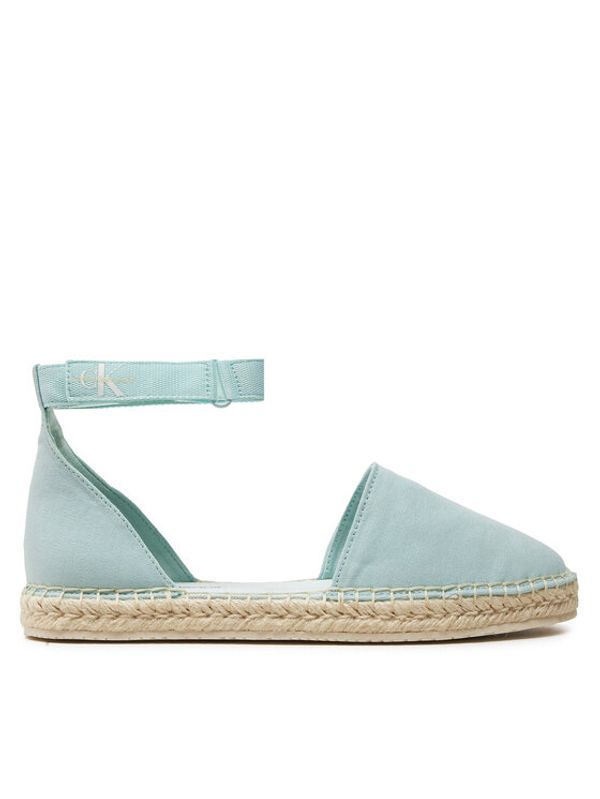 Calvin Klein Jeans Calvin Klein Jeans Espadrile Ankle Espadrille Btw YW0YW01027 Zelena