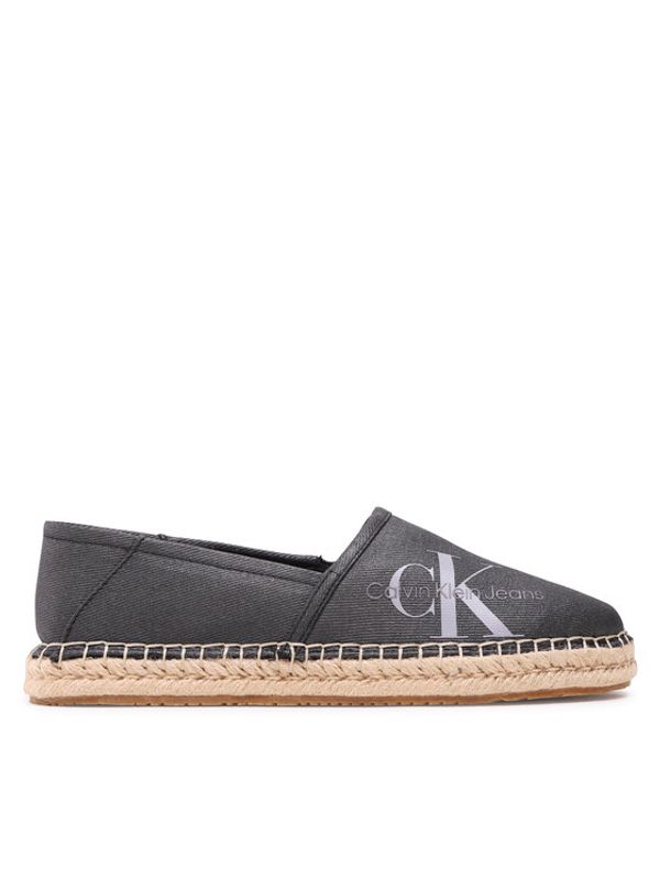 Calvin Klein Jeans Calvin Klein Jeans Espadrile Espadrille Co Wn YW0YW01080 Črna