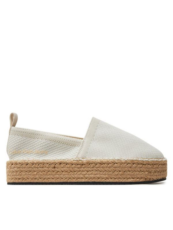 Calvin Klein Jeans Calvin Klein Jeans Espadrile Platform Espadrille Uc YW0YW01377 Écru