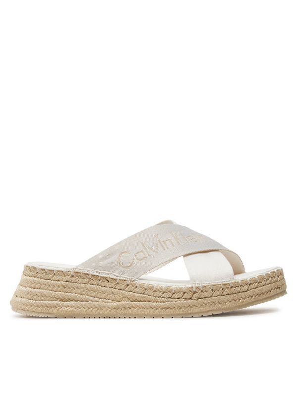 Calvin Klein Jeans Calvin Klein Jeans Espadrile Sporty Wedge Rope Sandal Mr YW0YW01364 Bela