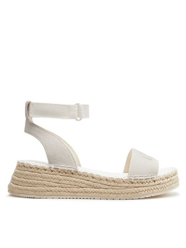 Calvin Klein Jeans Calvin Klein Jeans Espadrile Sporty Wedge Rope Su Con YW0YW00977 Écru