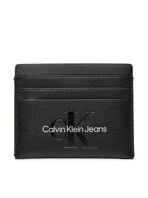 Calvin Klein Jeans Calvin Klein Jeans Etui za kreditne kartice K60K611987 Črna