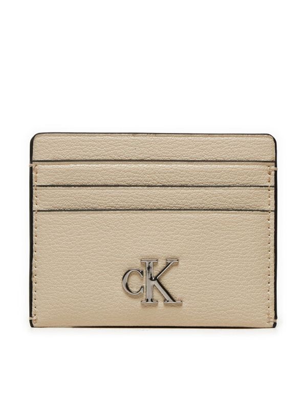 Calvin Klein Jeans Calvin Klein Jeans Etui za kreditne kartice Minimal Monogram K60K612746 Écru