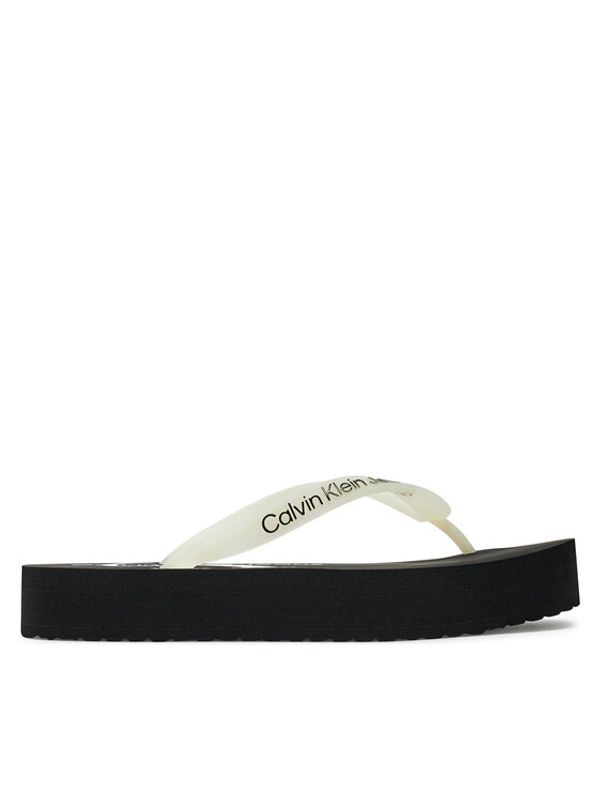 Calvin Klein Jeans Calvin Klein Jeans Japonke Beach Sandal Flatform YW0YW01620 Črna