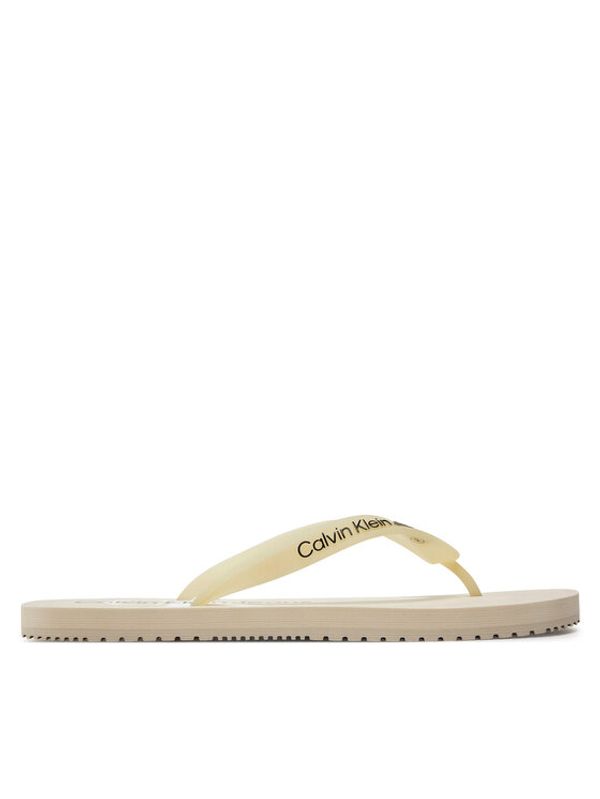 Calvin Klein Jeans Calvin Klein Jeans Japonke Beach Sandal Monogram Tpu YM0YM00838 Črna