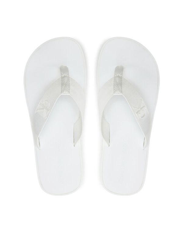 Calvin Klein Jeans Calvin Klein Jeans Japonke Flatform Flipflop Jelly YW0YW01398 Bela