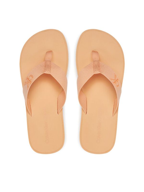 Calvin Klein Jeans Calvin Klein Jeans Japonke Flatform Flipflop Jelly YW0YW01398 Roza