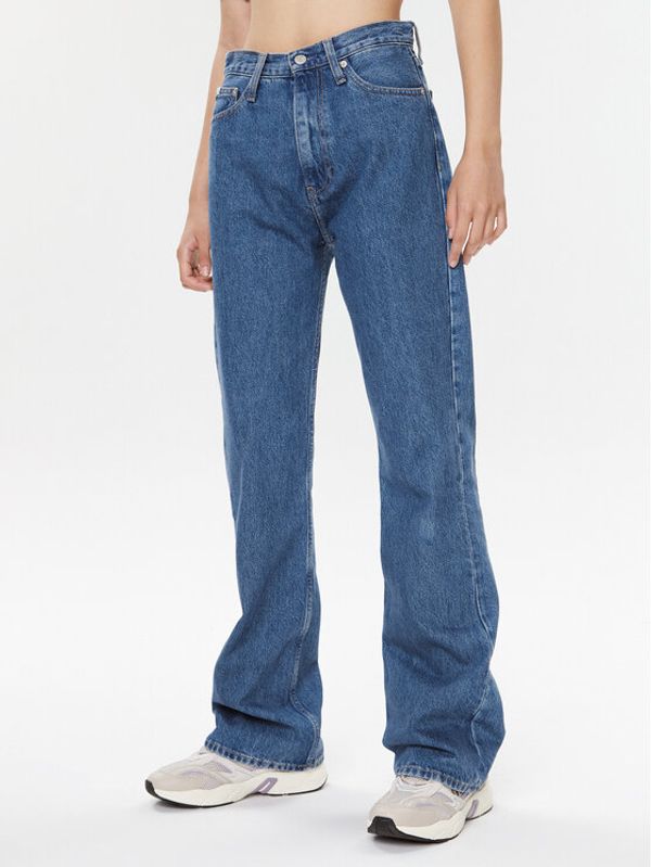 Calvin Klein Jeans Calvin Klein Jeans Jeans hlače Authentic J20J221803 Modra Bootcut Fit