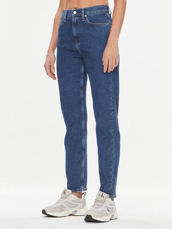 Calvin Klein Jeans Calvin Klein Jeans Jeans hlače Authentic J20J221831 Modra Straight Fit