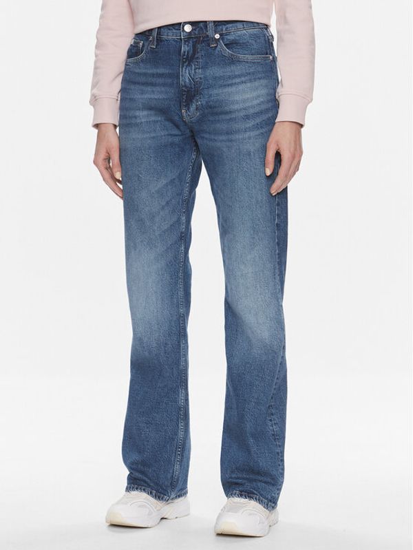 Calvin Klein Jeans Calvin Klein Jeans Jeans hlače Authentic J20J222454 Modra Bootcut Fit
