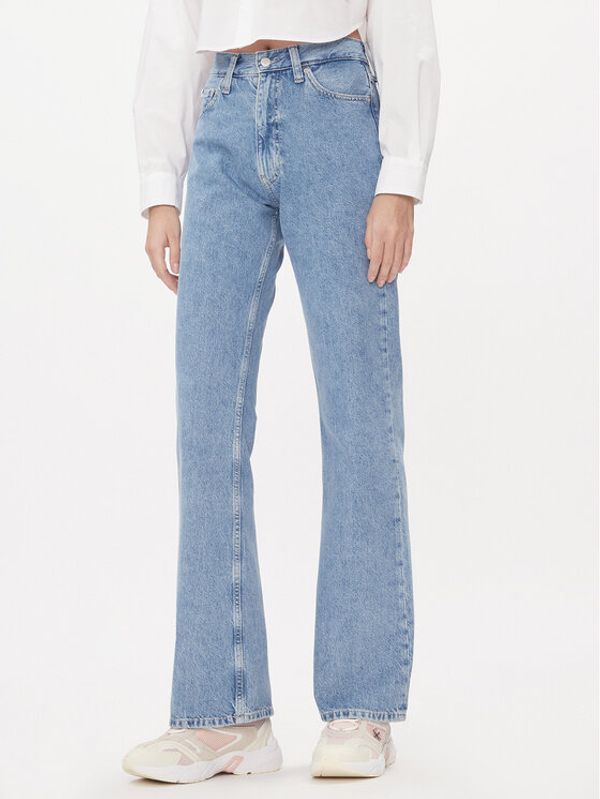 Calvin Klein Jeans Calvin Klein Jeans Jeans hlače Authentic J20J222868 Modra Bootcut Fit