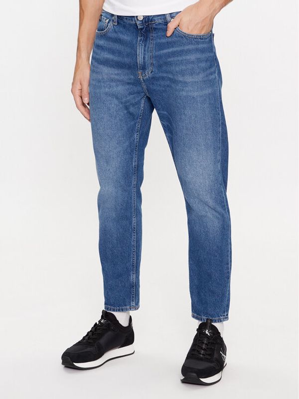 Calvin Klein Jeans Calvin Klein Jeans Jeans hlače Dad J30J323368 Modra Regular Fit