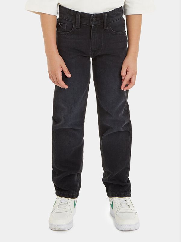 Calvin Klein Jeans Calvin Klein Jeans Jeans hlače IB0IB01788 Črna Straight Fit