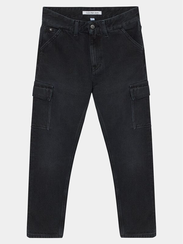 Calvin Klein Jeans Calvin Klein Jeans Jeans hlače IB0IB01908 Črna Regular Fit