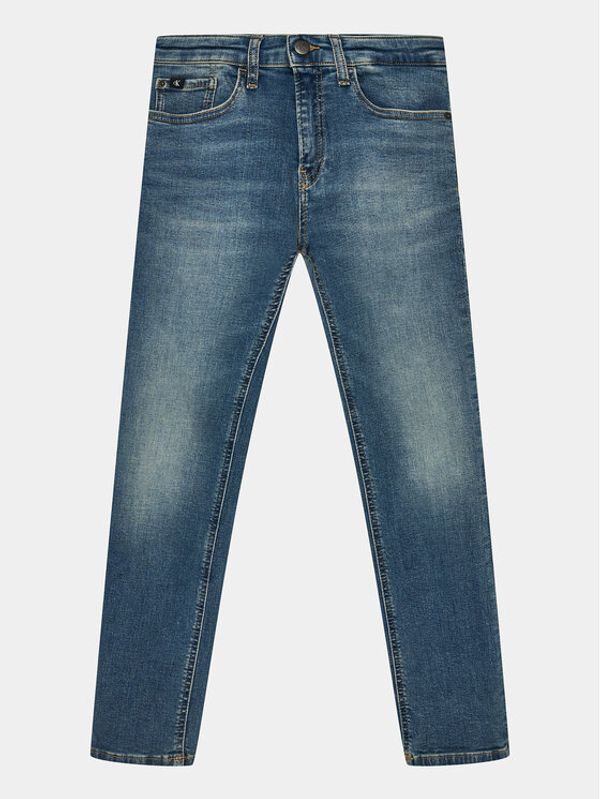 Calvin Klein Jeans Calvin Klein Jeans Jeans hlače IB0IB01912 Modra Slim Fit
