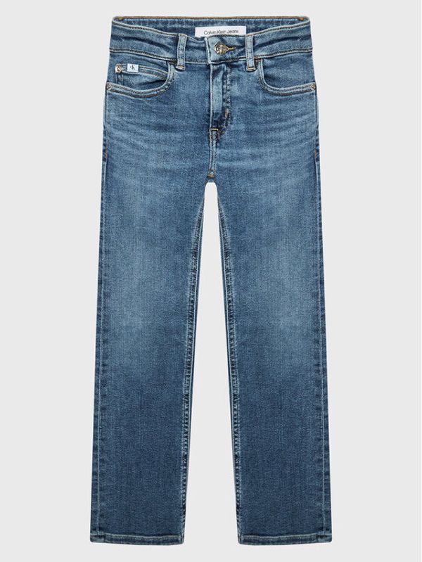Calvin Klein Jeans Calvin Klein Jeans Jeans hlače IG0IG01688 Modra Regular Fit