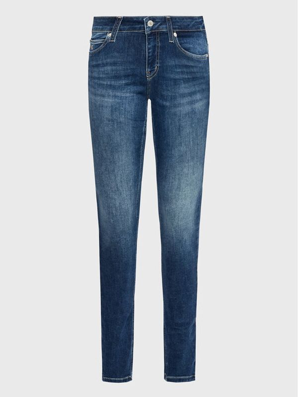 Calvin Klein Jeans Calvin Klein Jeans Jeans hlače J20J214098 Mornarsko modra Skinny Fit