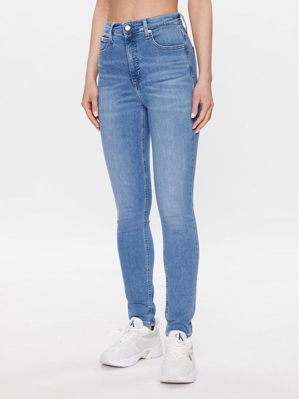 Calvin Klein Jeans Calvin Klein Jeans Jeans hlače J20J220626 Modra Skinny Fit