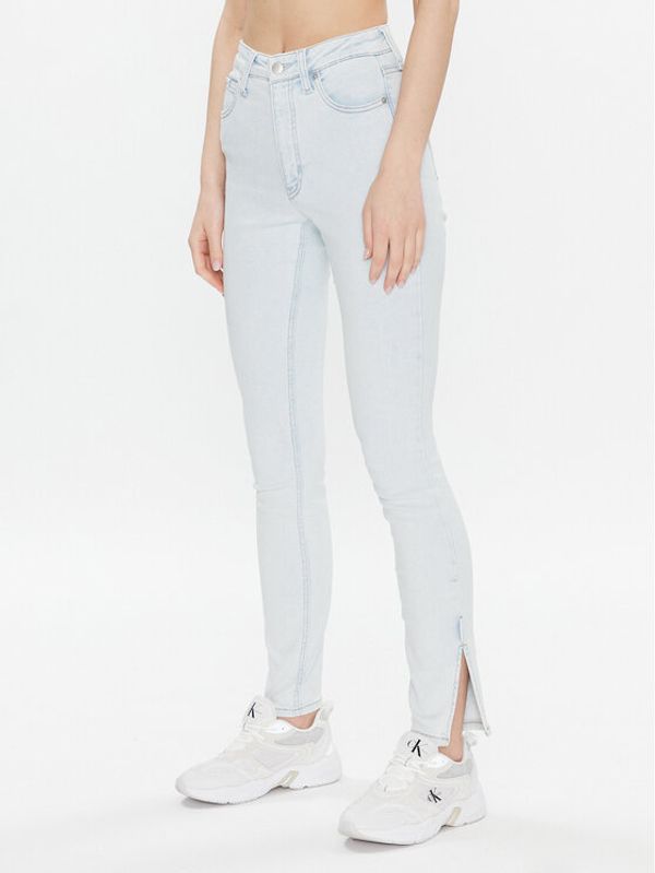 Calvin Klein Jeans Calvin Klein Jeans Jeans hlače J20J220630 Modra Skinny Fit
