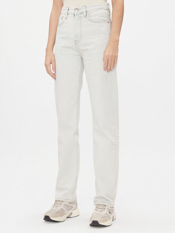 Calvin Klein Jeans Calvin Klein Jeans Jeans hlače J20J222139 Modra Straight Fit
