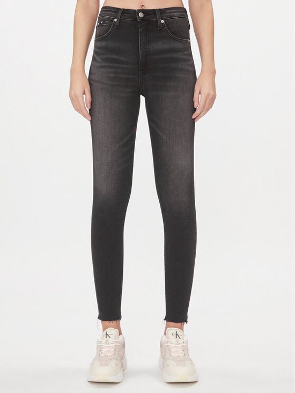Calvin Klein Jeans Calvin Klein Jeans Jeans hlače J20J222149 Črna Super Skinny Fit