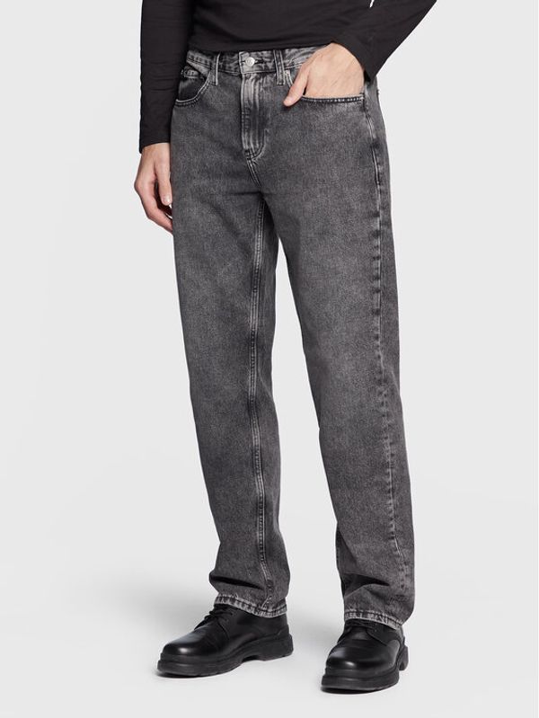 Calvin Klein Jeans Calvin Klein Jeans Jeans hlače J30J322415 Siva Straight Fit