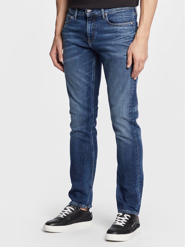 Calvin Klein Jeans Calvin Klein Jeans Jeans hlače J30J322801 Modra Slim Fit