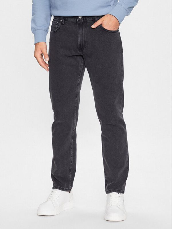 Calvin Klein Jeans Calvin Klein Jeans Jeans hlače J30J323336 Črna Straight Fit