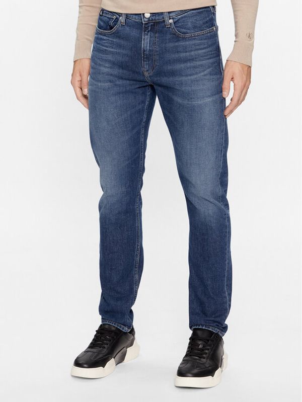 Calvin Klein Jeans Calvin Klein Jeans Jeans hlače J30J323372 Mornarsko modra Slim Fit