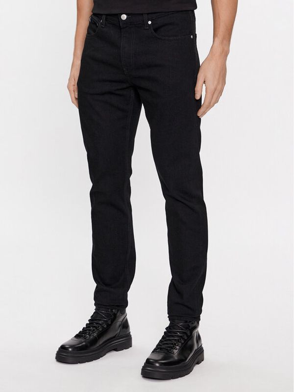 Calvin Klein Jeans Calvin Klein Jeans Jeans hlače J30J323688 Črna Slim Taper Fit