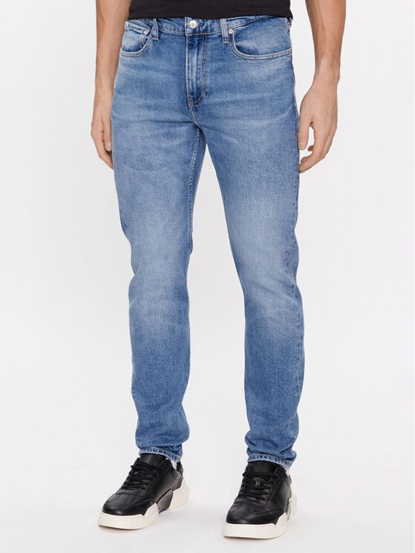 Calvin Klein Jeans Calvin Klein Jeans Jeans hlače J30J323849 Modra Slim Fit