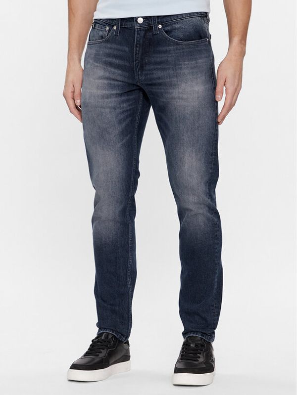 Calvin Klein Jeans Calvin Klein Jeans Jeans hlače J30J324189 Mornarsko modra Slim Fit