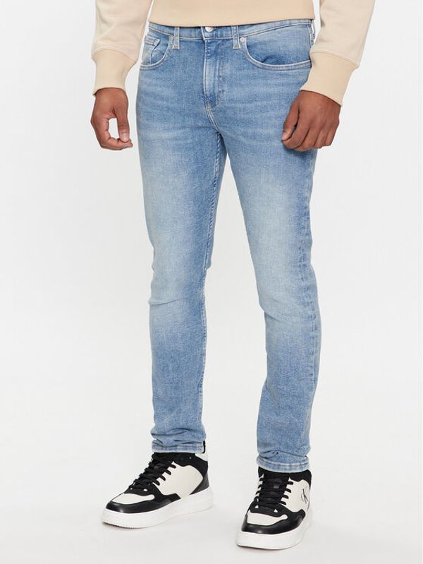 Calvin Klein Jeans Calvin Klein Jeans Jeans hlače J30J324585 Modra Skinny Fit