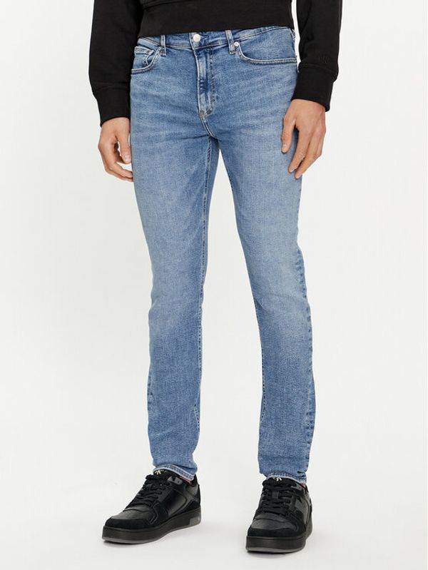 Calvin Klein Jeans Calvin Klein Jeans Jeans hlače J30J324843 Modra Super Skinny Fit