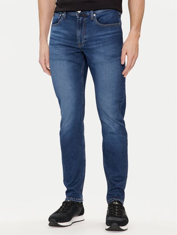 Calvin Klein Jeans Calvin Klein Jeans Jeans hlače J30J324849 Mornarsko modra Slim Fit