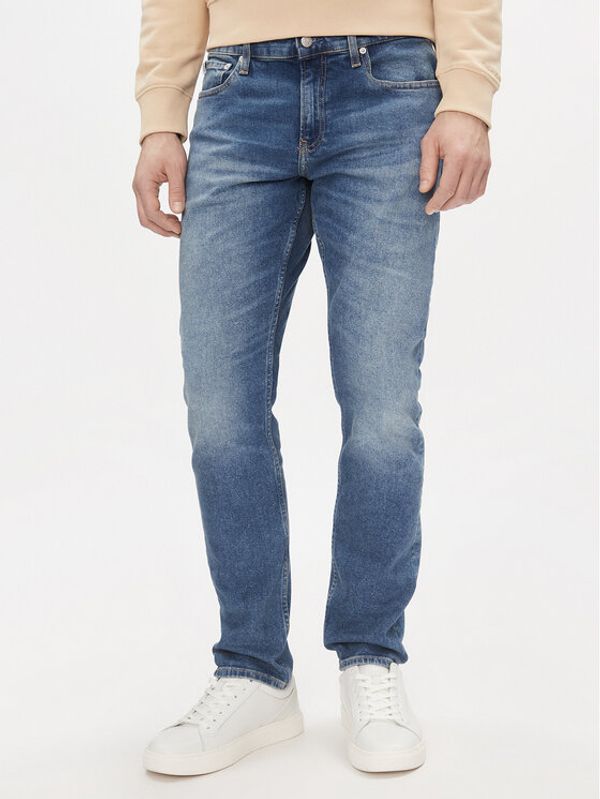 Calvin Klein Jeans Calvin Klein Jeans Jeans hlače Slim J30J324201 Mornarsko modra Slim Fit