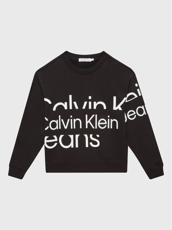 Calvin Klein Jeans Calvin Klein Jeans Jopa Blown Up Logo IB0IB01629 Črna Regular Fit