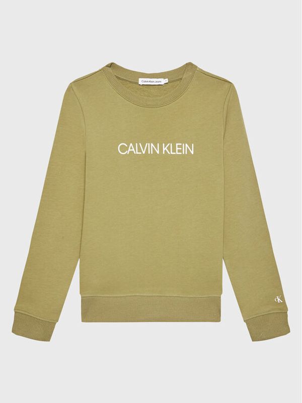 Calvin Klein Jeans Calvin Klein Jeans Jopa Institutional Logo IU0IU00162 Zelena Regular Fit