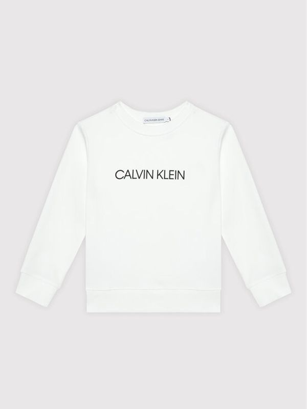 Calvin Klein Jeans Calvin Klein Jeans Jopa Unisex Institutional Logo IU0IU00162 Bela Regular Fit