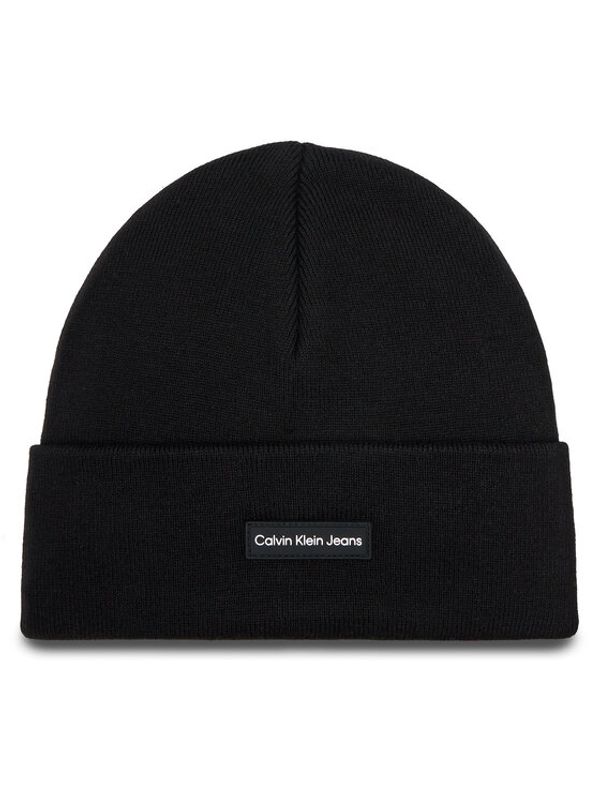 Calvin Klein Jeans Calvin Klein Jeans Kapa Inst Patch Beanie K50K512142 Črna