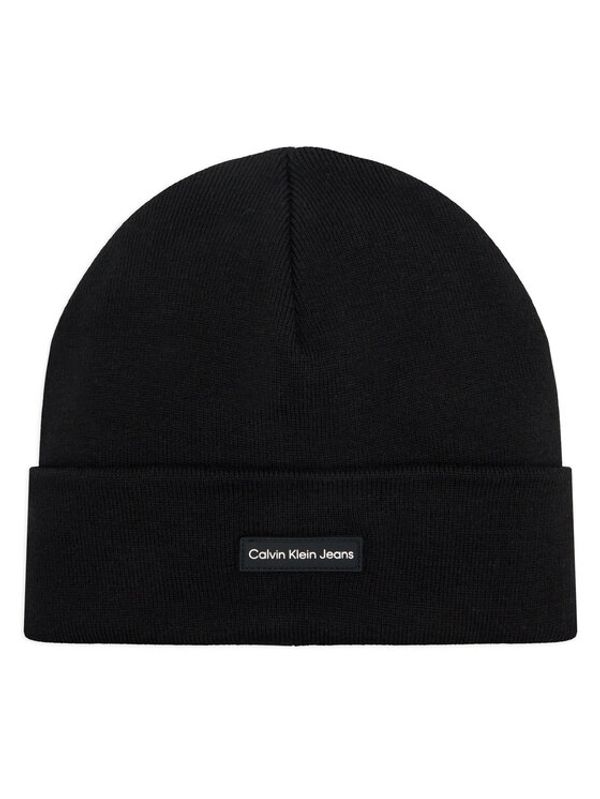 Calvin Klein Jeans Calvin Klein Jeans Kapa Inst Patch Beanie K60K612322 Črna