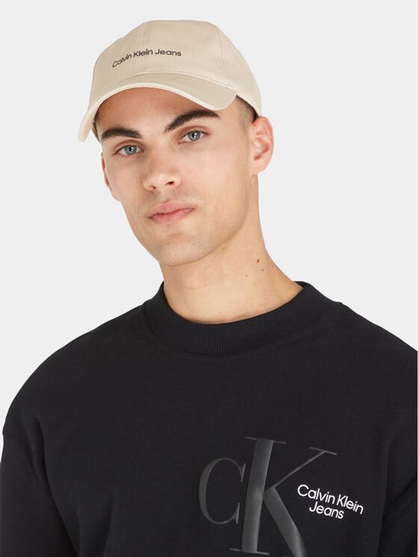 Calvin Klein Jeans Calvin Klein Jeans Kapa s šiltom Institutional Cap K50K510062 Siva