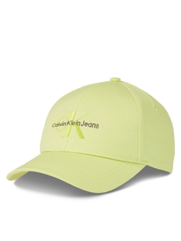 Calvin Klein Jeans Calvin Klein Jeans Kapa s šiltom Monogram Cap K60K610280 Zelena