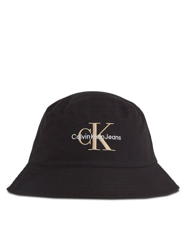 Calvin Klein Jeans Calvin Klein Jeans Klobuk Monogram Bucket Hat K50K510788 Črna
