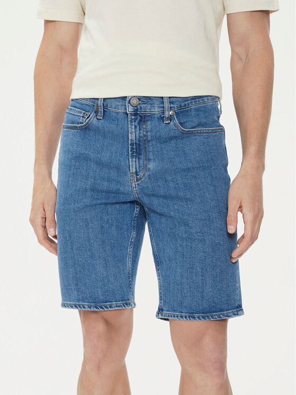 Calvin Klein Calvin Klein Jeans kratke hlače K10K112941 Modra Slim Fit