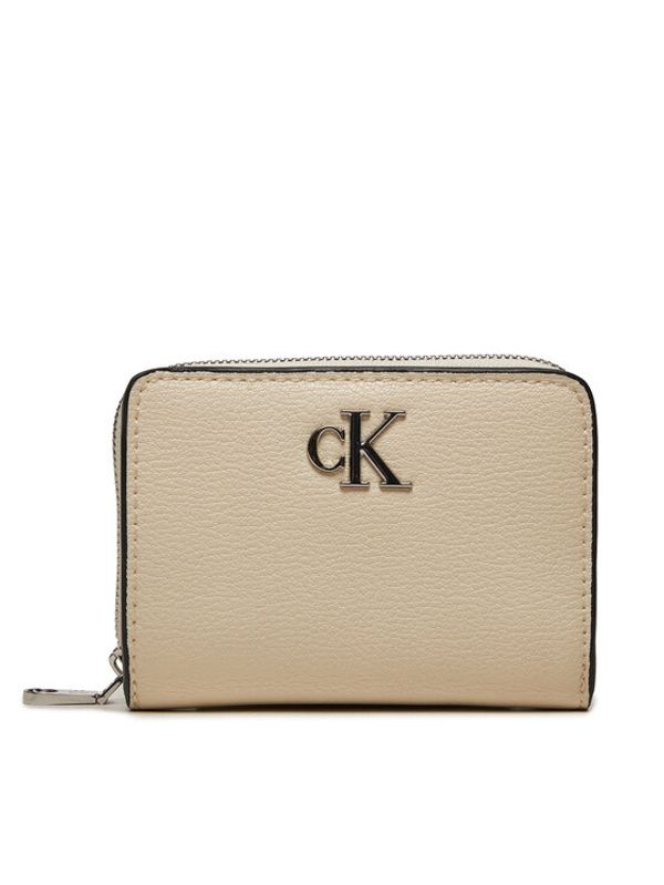 Calvin Klein Jeans Calvin Klein Jeans Majhna ženska denarnica Minimal Monogram K60K612740 Écru