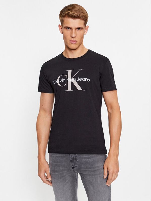 Calvin Klein Jeans Calvin Klein Jeans Majica J30J320806 Črna Slim Fit