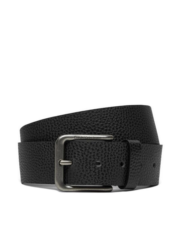 Calvin Klein Jeans Calvin Klein Jeans Moški pas Classic Ro Lthr Belt 40Mm K50K512071 Črna