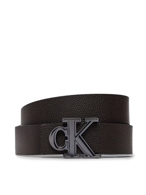 Calvin Klein Jeans Calvin Klein Jeans Moški pas Gift Prong Harness Lthr Belt35Mm K50K511516 Črna
