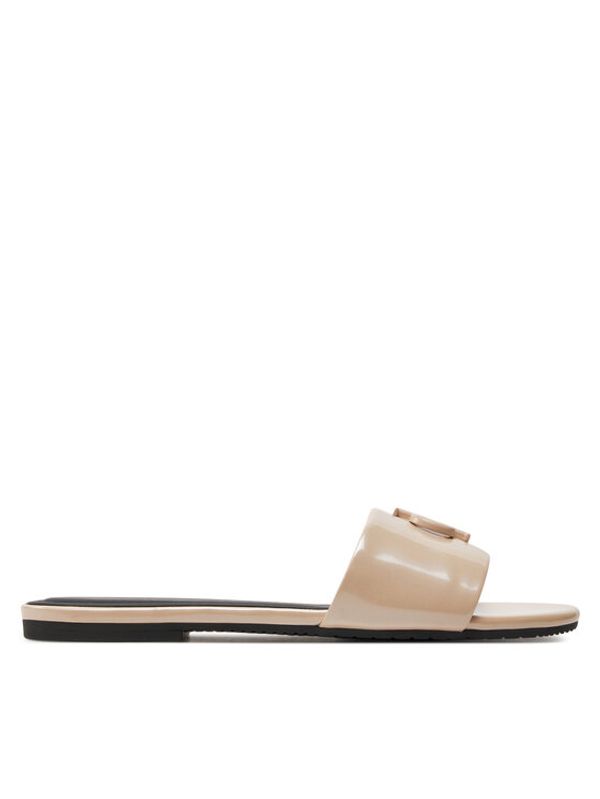 Calvin Klein Jeans Calvin Klein Jeans Natikači Flat Sandal Slide Mg Met YW0YW01348 Roza